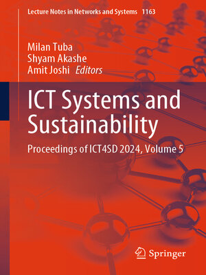 cover image of ICT Systems and Sustainability
